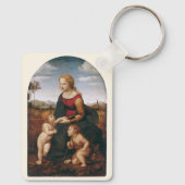 Porte-clés La Belle Jardinière de Raphaël (Verso)