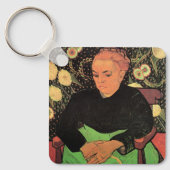 Porte-clés La Berceuse (Augustine Roulin) de Vincent van Gogh (Recto)