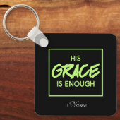 Porte-clés La bible chrétienne sa grâce suffit (Recto)