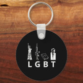 Porte-clés La Bible des armes Trump (Recto)