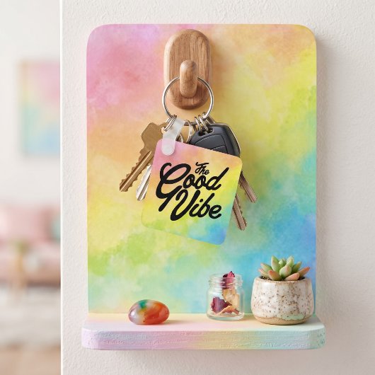 Porte-clés La Bonne Vibration