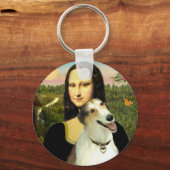 Porte-clés La Borzoï de Mona Lisa (Recto)