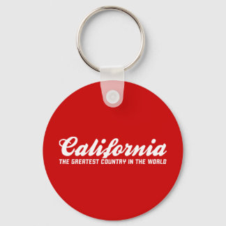 Porte-clés la californie est le plus grand pays du monde