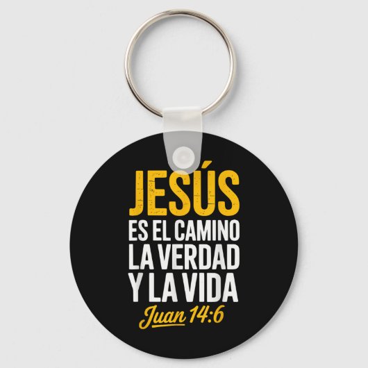 Porte-clés La Camisa De Jesus En Espanol Christian Spanish (Recto)
