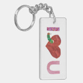 Porte-clés La Caterpillar Très Affamée | Je t'entends (Devant gauche)