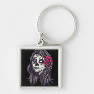 Porte-clés La Catrina - Dia De Los Muertos