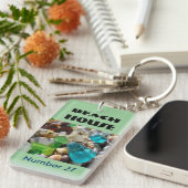 Porte-clés La Chambre de plage verrouille les maisons de (Devant droit)