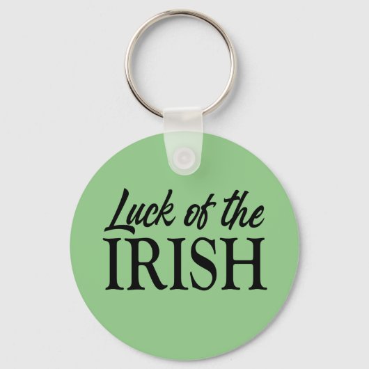 Porte-clés La chance des Irlandais (Recto)