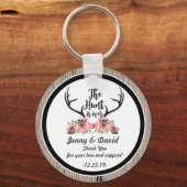 Porte-clés "La chasse est terminée" Touche personnalisée Cerc (Recto)