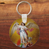 Porte-clés La chute de Lucifer par Antonio Maria Esquivel (Recto)