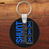 Porte-clés La Chute de sensibilisation à l'hydrocéphalie se p (Recto)