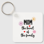 Porte-clés La citation de maman (Recto)