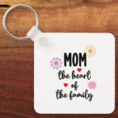 Porte-clés La citation de maman (Recto)