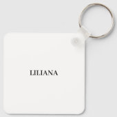 Porte-clés La citation de maman (Dos)