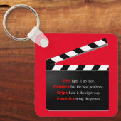 Porte-clés La CLÉ du réalisateur pour le succès (Recto)