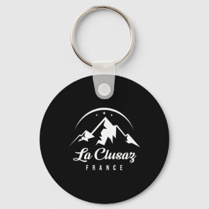 Porte-clés La Clusaz France Station De Ski Ski Snowboard So