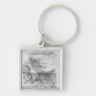 Porte-clés La comète découverte et observée par Johannes