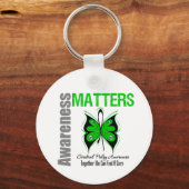 Porte-clés La conscience de la paralysie cérébrale est import (Recto)