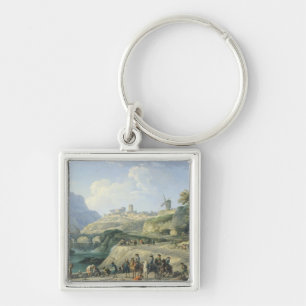 Porte-clés La construction d'une route, 1774