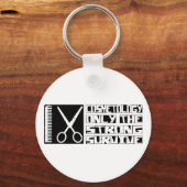 Porte-clés La cosmétologie survit (Recto)