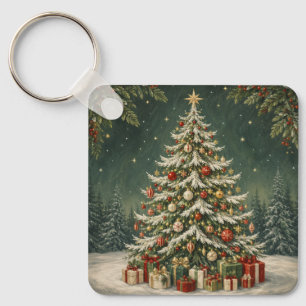 Porte-clés La Couronne de Joyau de la Forêt d'Hiver