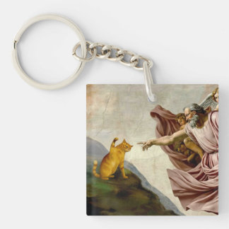 Porte-clés La Création de la Perfection Féline