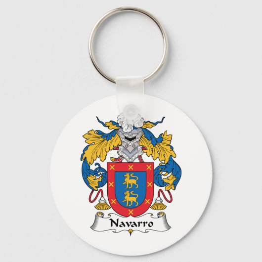 Porte-clés La crête de la famille Navarro (Recto)