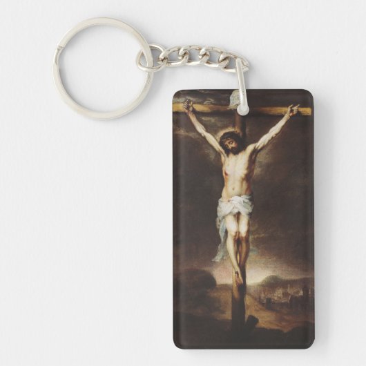 Porte-clés La Crucifixion par Bartolome Esteban Murillo (Devant)