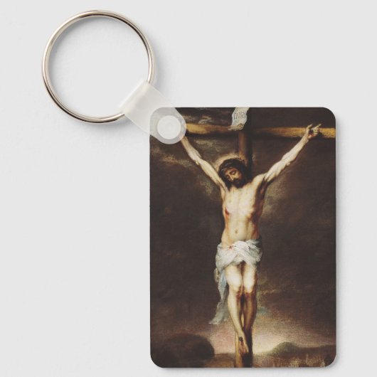 Porte-clés La Crucifixion par Bartolome Esteban Murillo (Recto)