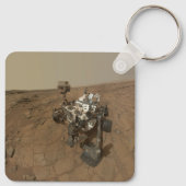 Porte-clés La Curiosité A Rover Sur La Surface De Mars. (Dos)