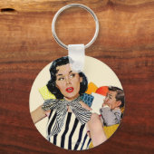 Porte-clés La Dame A Été Insultée (Recto)