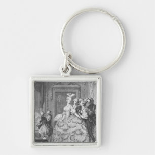 Porte-clés La dame chez Palais de la Reine