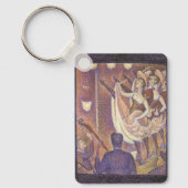 Porte-clés La danse du Can Can, Le Chahut de Georges Seurat (Recto)
