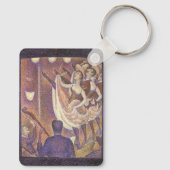 Porte-clés La danse du Can Can, Le Chahut de Georges Seurat (Verso)