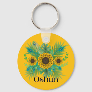 Porte-clés La déesse d'Oshun Tournesols