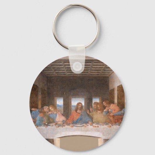 Porte-clés La Dernière Cène de Léonard de Vinci (Recto)