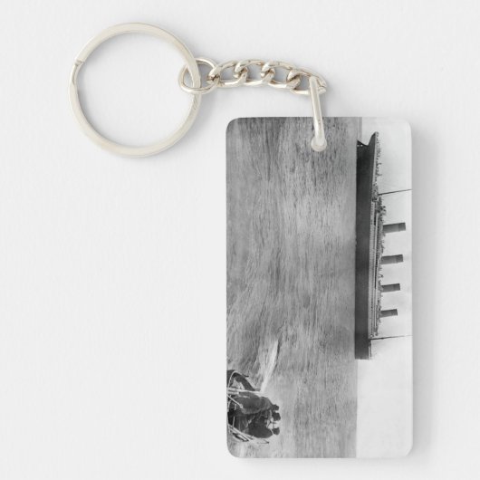Porte-clés La dernière photo du Titanic (Devant)