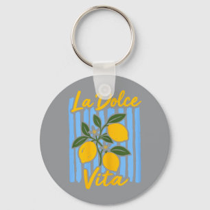 Porte-clés La Dolce Vita Lemon Vacances d'été italiennes