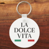 Porte-clés La Dolce Vita Porte - clé italien (Recto)