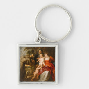 Porte-clés La famille sainte avec des saints