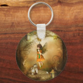 Porte-clés La Fée D'Automne (Recto)