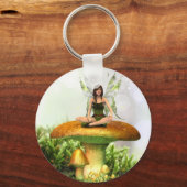 Porte-clés La fée des tabourets (Recto)