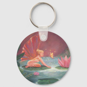 Porte-clés La fée d'étang de Lotus