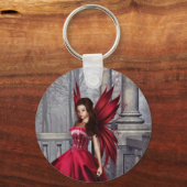 Porte-clés La Fée Rouge Glamour (Recto)