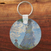 Porte-clés La Femme de Monet avec parasol (Recto)