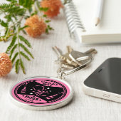 Porte-clés La femme la plus grande patronne du monde (Côté)