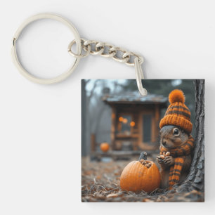 Porte-clés La fête forestière secrète de l'écureuil Ai image