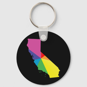 Porte-clés la fierté de la californie.