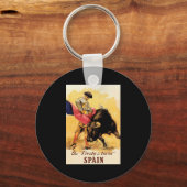 Porte-clés La Fiesta De Toros En Espagne (Recto)