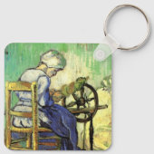 Porte-clés La Fileuse par Vincent van Gogh (Dos)